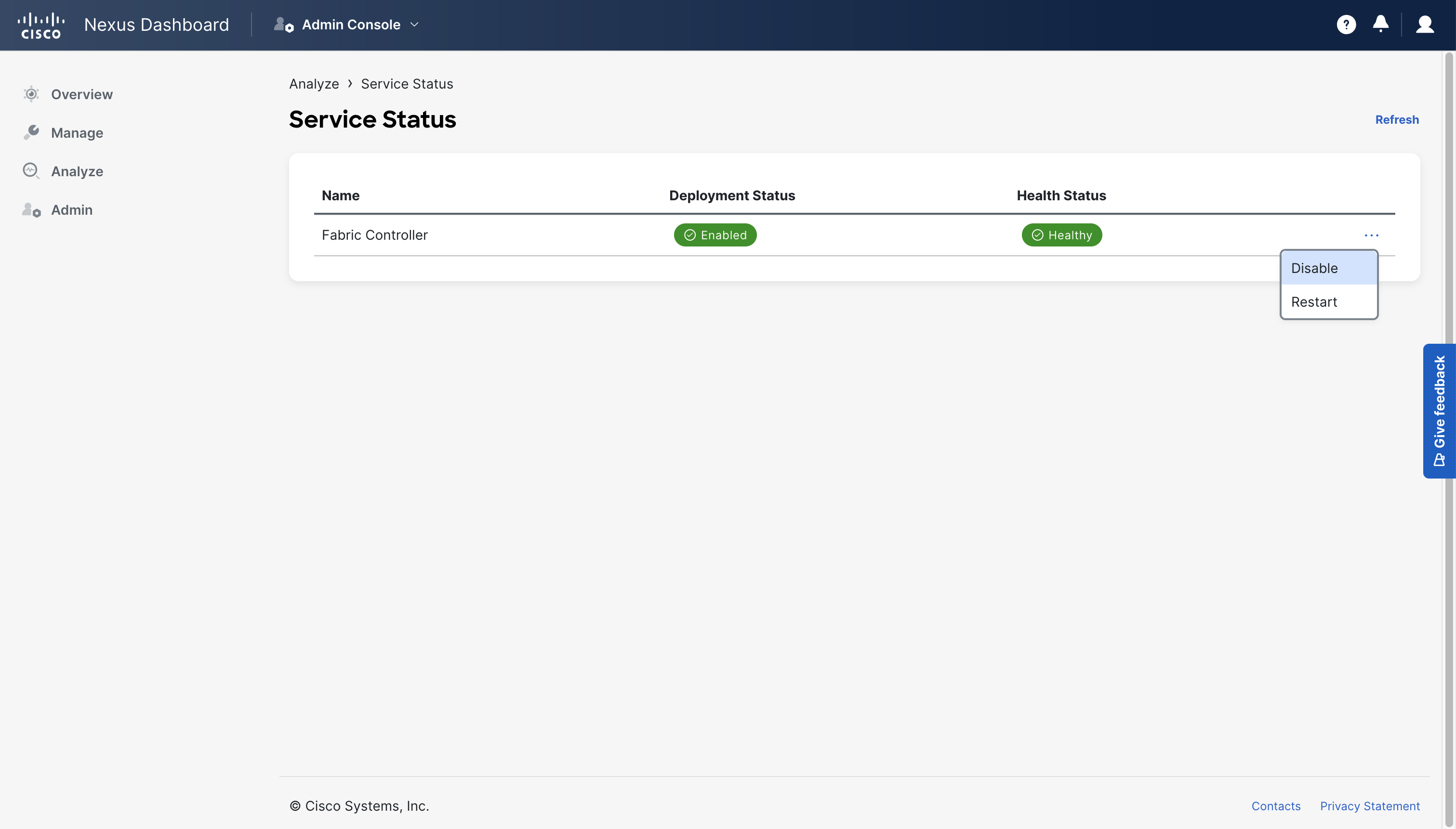 ND Upgrade Disable Service